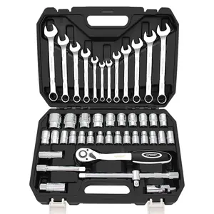wholesale 102043 Reide Car repair socket tool set 8-32mm car repair big fly ratchet quick wrench multi-function combination