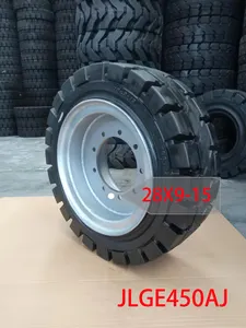 Toptan katı lastikler 7.50-15 28x9-15 8.15-15 8.25-15 Forklift katı lastik