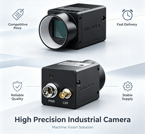Caméra industrielle couleur haute vitesse HIK ROBOT 12MP MV-CH120-90Y1C-NN 1-Link CXP12 à balayage d'aire, refroidissement passif - Product Image 2