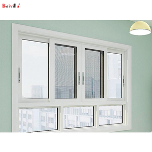 หน้าต่างอลูมิเนียมบานเลื่อนกันเสียงที่ทันสมัยสำหรับโรงแรมตาข่ายไฟเบอร์กลาสสำหรับโรงงานขายส่งมาเลเซีย - Product Image 6