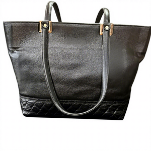 Sac à main en cuir véritable fait main pour femme, imperméable, léger, avec fermeture éclair, sangle amovible, grande capacité 3L+, pliable et isotherme - Product Image 1