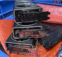 RX 6800 6800XT 6900XT 16GB GPU Desktop Gaming Bekas Antarmuka PCI Express DVI RX 6800XT 6900XT Kartu Grafis Kipas