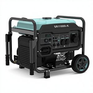 مولدات غاز بإطار مفتوح 2x 10000 واط جاهزة للتوصيل المتوازي، مضاعف قوةك بسهولة - Product Image 1