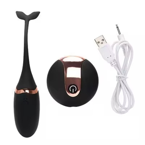 Flirting Jumping Eggs Wireless <b>Remote</b> Control Powerful <b>Vibrations</b> for Bladder Control Pelvic Floor Exercises Vaginal Tightening - Product Image 2