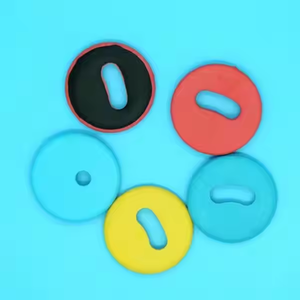 แท็กซักรีด RFID แบบวงกลม กันน้ำ สีสันสดใส ผลิตตามสั่ง ขายส่งจากโรงงาน ทำจากพลาสติก ABS - Product Image 2