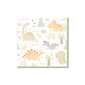 DAMAI - Decoración para Fiesta de Cumpleaños de Dinosaurios, Juego de Vajilla Desechable con Diseño de Dinosaurios, Platos, Vasos y Servilletas para Fiestas Infantiles con Temática de Dinosaurios - Product Image 4