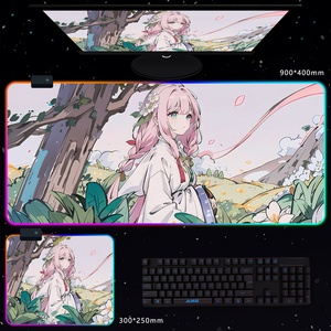 Alfombrilla de Ratón para Juegos Extra Grande XXL de 90x40 cm, de Goma de 2 mm de Grosor, No Tóxica, para PC/Teclado, en Existencia - Product Image 2