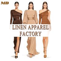 OEM/ODM – Robe de soirée asymétrique drapée élégante de haute qualité, sur mesure, pour marques de créateurs – Usine de confection, approvisionnement unique