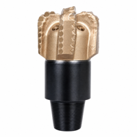 Foret PDC pour équipement de forage de puits d'eau et minier, carbure forgé, MOQ 1 pièce