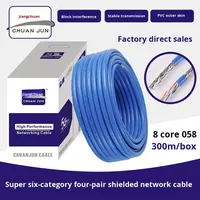 Câble Internet Cat6 SFTP pour intérieur, installation facile, vente directe usine, personnalisable