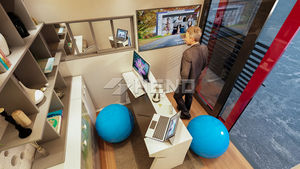 Oficina en Contenedor <span class=keywords><strong>de</strong></span> 20 pies/40 pies, Mini Casa Prefabricada, Oficina Modular para Exteriores, Caseta <span class=keywords><strong>de</strong></span> Trabajo, Alquiler, Oficina Compartida - Product Image 5