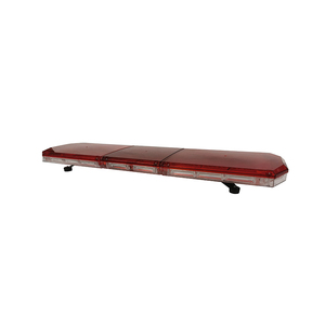 Barre lumineuse de signalisation d'urgence à profil bas COB LED 220W, 47 pouces, pour toit, avertissement de danger, clignotante, sécurité, conseiller de circulation - Product Image 2