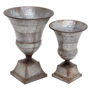 Nouveau design moderne Décoration de maison et de jardin Pots de fleurs antiques Vase pour centres de table Dernier design Plante en métal unique - Product Image 4