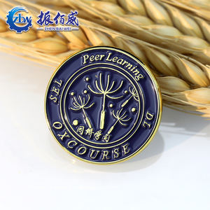 도매 저렴한 니켈 도금 실버 금속 소프트 에나멜 맞춤 기념품 옷깃 핀 배지 기업 기념 - Product Image 3