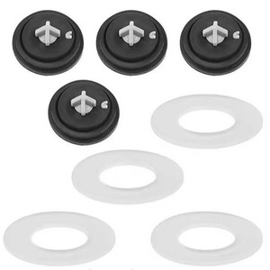 Kit de joint de soupape de remplissage de réservoir de <span class=keywords><strong>toilette</strong></span> compatible avec les vannes à entrée latérale - Product Image 3