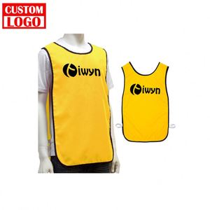 Logo Kustom Bernomor Pakaian Olahraga Sepak Bola Rompi Pelatihan Olahraga Jala Pennies Kosong Olahraga Rompi Pelatihan - Product Image 6