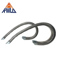 Funda Protectora de Cables Totalmente Cerrada Tipo DGT de Acero Inoxidable para Máquinas CNC