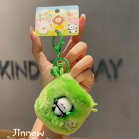 Pendentif en peluche personnalisé en gros, très demandé, avec action de compression 3D unique et détails brodés
