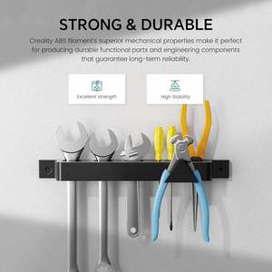 Filamento para Impresora 3D Creality Cr-abs, 1.75mm, 1kg, Negro, Resistente, Duradero y Termorresistente - Product Image 2