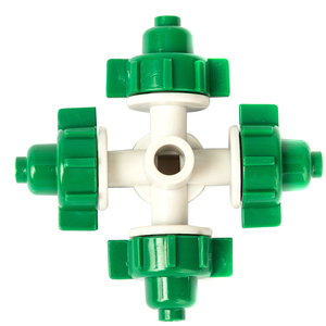 Vườn Mist Sprinkler <span class=keywords><strong>Fogger</strong></span> phun Bốn cửa hàng Mist vòi phun cho nhà kính hệ thống thủy lợi - Product Image 3