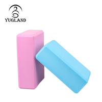 Bloc de yoga en mousse EVA épaisse écologique avec logo personnalisé pour la danse douce, la musculation haute densité et une proprioception confortable