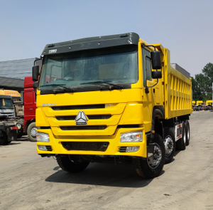 SINOTRUK HOWO, camión volquete 8x4 con volante a la derecha, buena calidad, transmisión automática, camión pesado diésel, oferta de descuento, camión volquete - Product Image 5