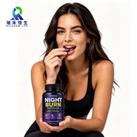 Capsules brûle-graisses nocturnes pour marque privée – Capsules végétales douces favorisant l'adaptation corporelle nocturne et le maintien d'un état physique sain