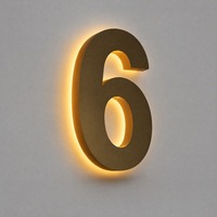 Letras Luminosas LED 3D Personalizadas para Exteriores Comerciales con Opciones de Acero Inoxidable/Acrílico RGB/Color Estático