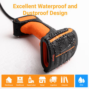 Lecteur de code QR Tera Pro, performances extrêmes, qualité industrielle, scanner de code-barres 1D+2D filaire avec support, anti-poussière, mains libres, <span class=keywords><strong>8100Y</strong></span> - Product Image 3