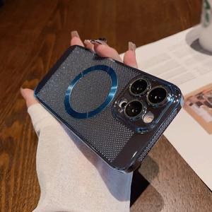 Pour <span class=keywords><strong>Iphone</strong></span> électrolytique maille Dissipation thermique rayonnant Attraction magnétique Pc coque de téléphone 12 13 <span class=keywords><strong>14</strong></span> 15 Plus/<span class=keywords><strong>pro</strong></span>/<span class=keywords><strong>pro</strong></span> <span class=keywords><strong>Max</strong></span> - Product Image 5