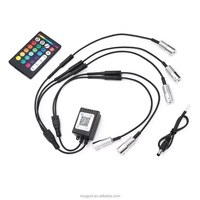Source de lumière LED modifiable à 7 couleurs pour la décoration d'éclairage d'ambiance de voiture 3MM à 10MM accessoires d'éclairage en fibre de lueur latérale