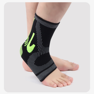 Manchons de cheville de sport respirants et compressifs pour la prévention des blessures avec une protection renforcée, unisexe, certifié CE - Product Image 2
