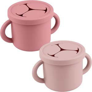 Gobelet à collation en silicone pour bébé, récipient de stockage d'aliments pour tout-petits - Product Image 1