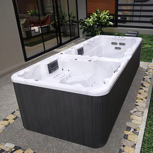 อ่างน้ำวนกลางแจ้งสระว่ายน้ำสปา7คนแบบซูมแบบคู่ใช้ในงานปาร์ตี้สปาอ่างน้ำร้อน - Product Image 1