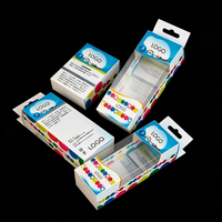 Boîtes durables personnalisées OEM/ODM en PVC écologique imprimé, laminées brillantes, pliables et recyclables, vente en gros d'usine