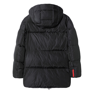 Top qualité nouveau Design dames noir chaud plus longue Parka <span class=keywords><strong>veste</strong></span> femmes <span class=keywords><strong>grande</strong></span> <span class=keywords><strong>taille</strong></span> <span class=keywords><strong>grande</strong></span> poche impression doublure femmes bouffante <span class=keywords><strong>veste</strong></span> - Product Image 4
