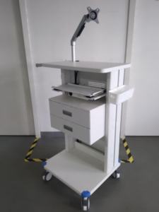 Laryngoscoop <span class=keywords><strong>Trolley</strong></span> Flexibele Laryngoscoop Endoscoop Toren Artroscopie <span class=keywords><strong>Trolley</strong></span> Endoscoop <span class=keywords><strong>Trolley</strong></span> - Product Image 2
