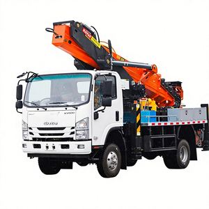 รถบรรทุกติดตั้งแท่นยกคนแบบ 1SUZU 600 33 เมตร โครงสร้างบูมแข็งแรง สำหรับงานบำรุงรักษาที่สูงและโครงการวิศวกรรม - Product Image 1