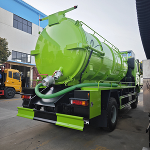 Camion d'aspiration des eaux usées Shacman F3000 Euro 2, volume du réservoir de 12 m3, capacité de charge de 5 à 15 tonnes, transmission manuelle, diesel - Product Image 5