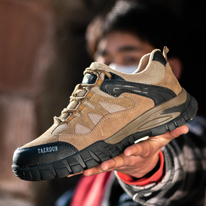 Zapatos de trabajo a prueba de perforaciones, calzado de seguridad deportivo resistente a la presión con cabeza de acero, botas de seguridad al aire libre para senderismo, venta al por mayor - Product Image 5