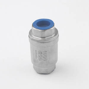 H12W-16P 201/304วาล์วน้ำสแตนเลสแบบแมนนวลแนวตั้งโครงสร้างบอลสปริงแบบยกวาล์วน้ำทางเดียว - Product Image 4