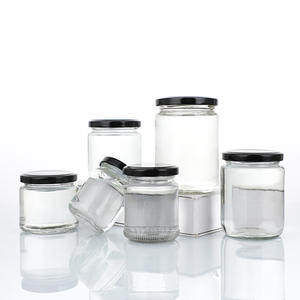 Botella de Vidrio Transparente Sellada para <span class=keywords><strong>Miel</strong></span>, Mermelada, Vegetales Enlatados, Salsa de Chile, 250ml, 500ml, 1000ml - Product Image 3