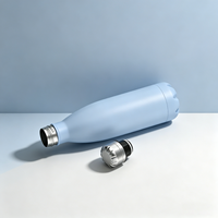Bouteille d'eau en acier inoxydable de 500ML à double paroi isolée gobelet sans BPA bouteille de sport sous vide flacon sous vide étanche
