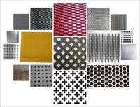 Lembaran Aluminium Mikro Bergelombang Lubang Persegi Panjang 0.5mm, Baja Tahan Karat, Dapat Disesuaikan, Jaring Berlubang, Tahan Korosi, Bersertifikat CE