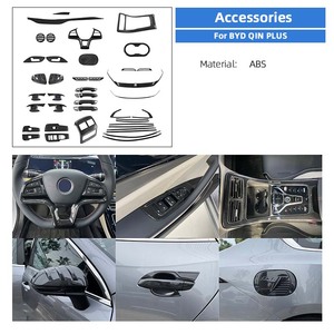Accessoires <span class=keywords><strong>pour</strong></span> voitures électriques Byd Qin Plus : Protection intérieure et extérieure, décoration, garnitures modifiées, pièces de rechange - Product Image 6