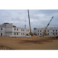 Construcción de una estructura de acero Industrial, prefabricada, almacén