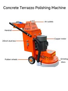 เครื่องเจียรคอนกรีตแบบหนัก รุ่น 350 400 พร้อมหัวเจียรเพชรสำหรับงานคอนกรีต - Product Image 5