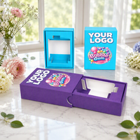 Boîtes à tiroirs résistantes aux enfants, emballages en papier sécurisés pour enfants, boîtes à tiroirs coulissants résistantes aux enfants personnalisées