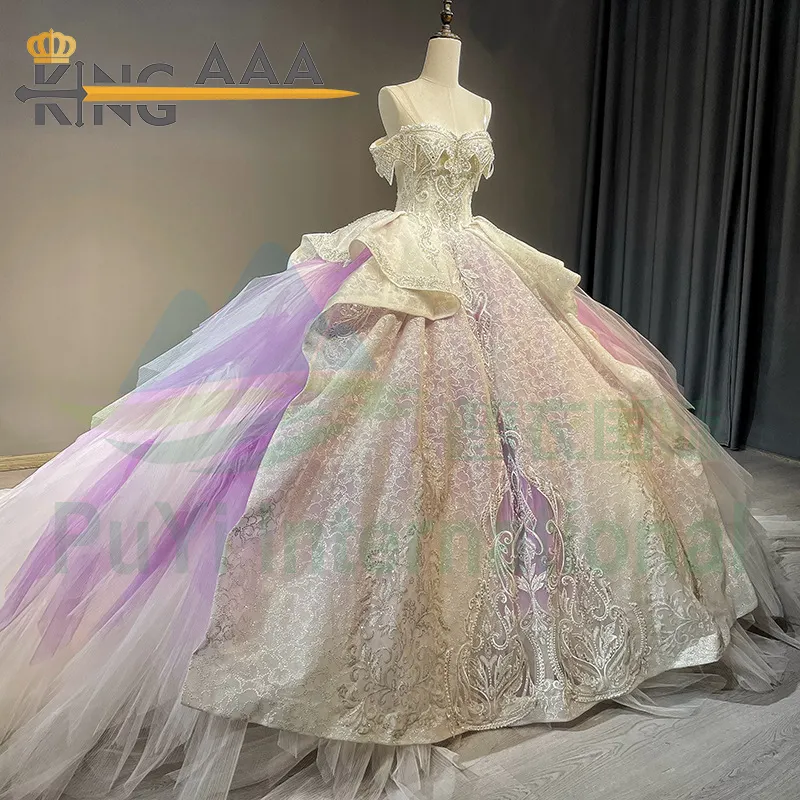 Chiffon usato abiti da sposa fornitore di abiti usati balle di vestiti giappone coreano di seconda mano vestito abiti da sposa pieno