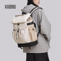 Sac à dos pour ordinateur portable avec logo personnalisé, à cordon de serrage, résistant à l'eau, pour les voyages en plein air, le campus et l'usage quotidien